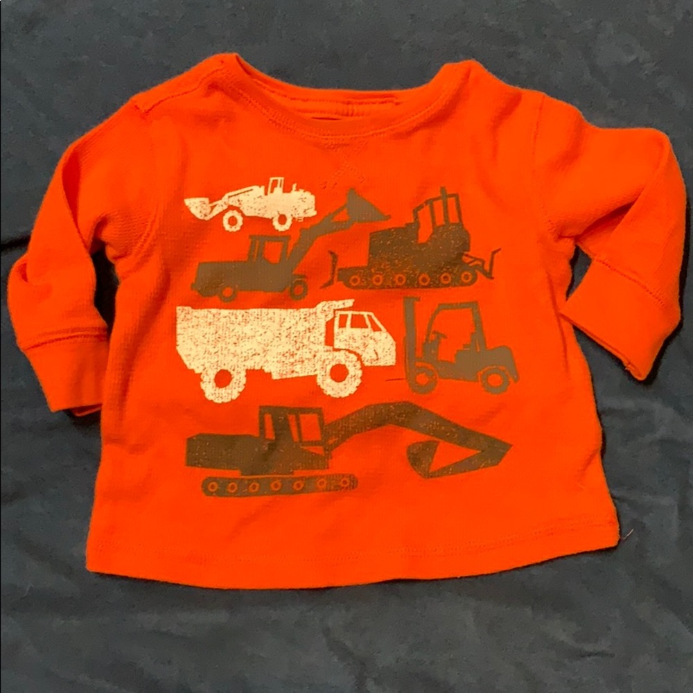 Orange shirt
